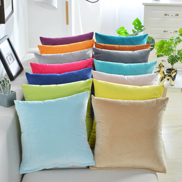 Soft Velvet Cushion Cover Decorative Pillows Case Throw Pillowcover Home Decor throw Pillow Cases Sofa Seat Cushion Covers