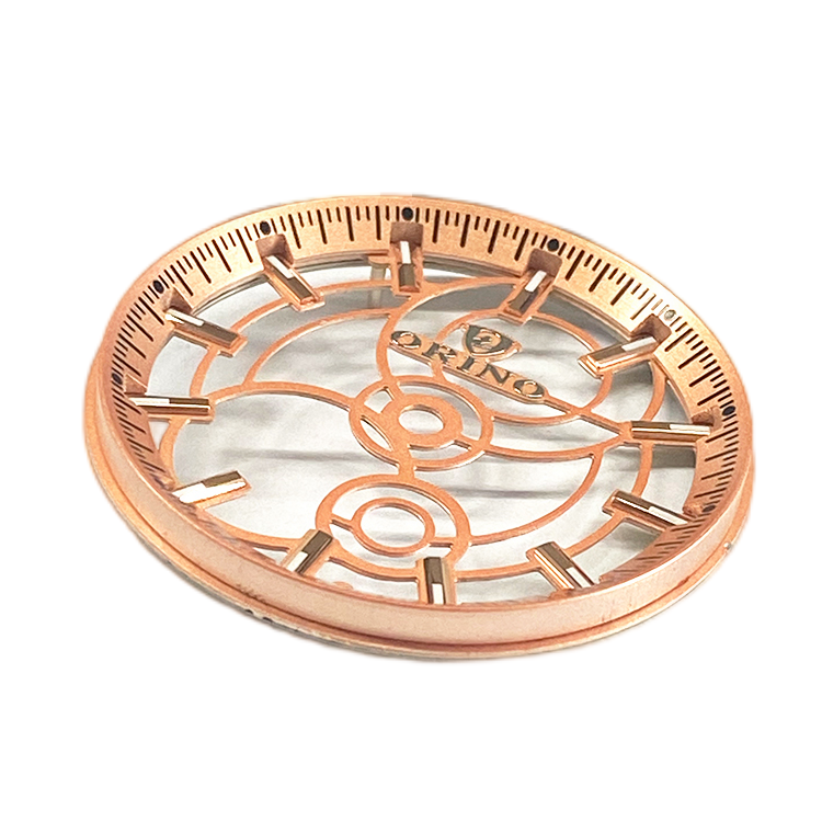 hollow brass dial