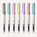 Brand HERO 359 Fountain Pen Colors Original product plastic EF Nib Silver Calligraphy Stationery Office School Supplies Writing