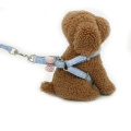 Dog Harness Leash Collar Set Adjustable Soft Cute Bow Dog Harness for Small Medium Pet Collar Leash Outdoor Walking Pet Supplies