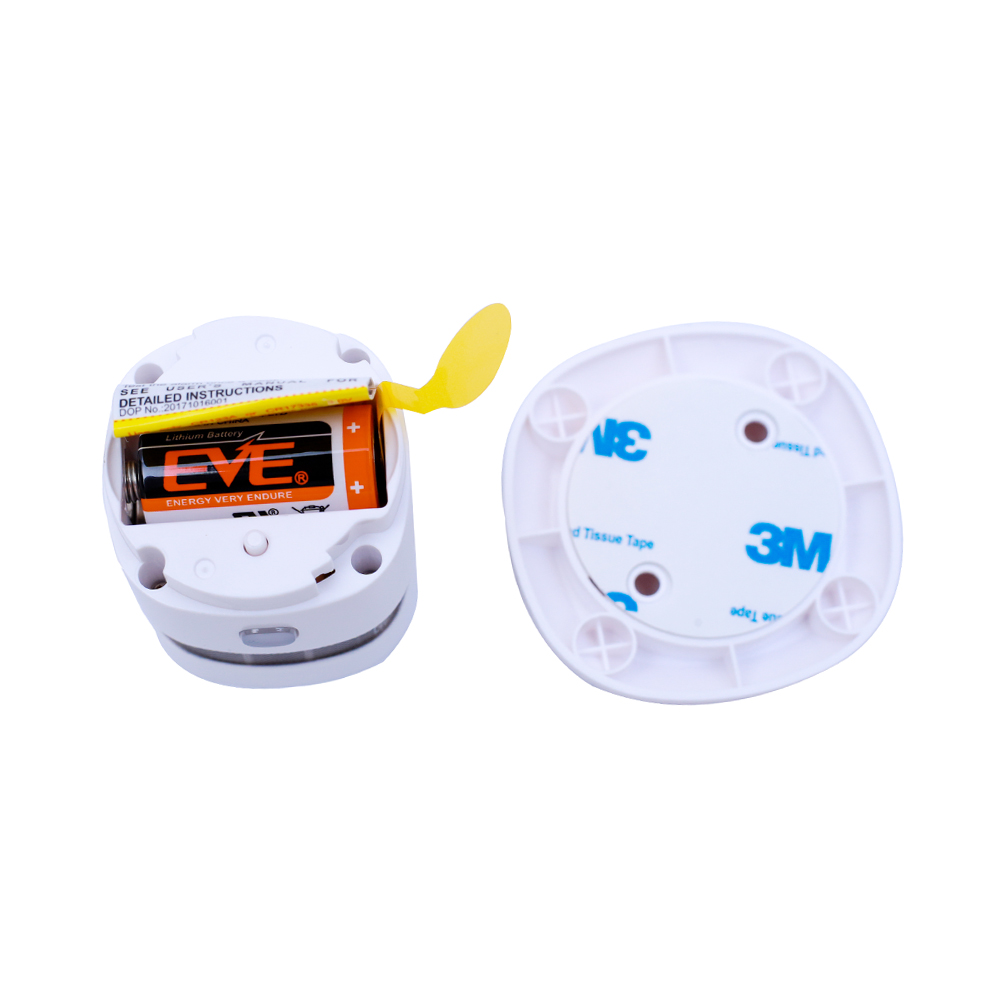 Tuya Zigbee 3.0 Smoke Detector Fire Alarm Detector Smart Home Sensor 2.4GHz High Sensitivity Work with Tuya Zigbee Only