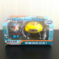 3 sets Octonauts Submarine Boat Ship Model GUP-A Lantern Boat with Octonauts Figures Baby Toys Gift