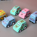 6pcs Car Model Toy Pull Back Car Toys Mobile Vehicle Fire Truck Taxi Model Kid Mini Cars Boy Toys Gift Diecasts Toy for Children