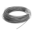 50M/100M 1mm 1.5mm 2mm diameter 304 stainless steel wire rope fishing lifting cable line Clothesline 7X7 Structure 1/1.5/2mm