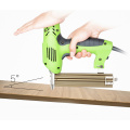 Professional Electric Nailer and Stapler Furniture Staple Gun 220V for Frame with Staples Nails Carpentry Woodworking Tool 1800W