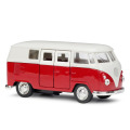 1/36 1963 T1 Van Model Bus Toy Car Alloy Die Cast Pull Back Pickup Toys Vehicle For Children Kids