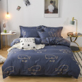 Zeroomade Cotton Bedding Set With Pillowcase Duvet Cover Sets Cute Bed Sheet Single Double Queen Size Quilt Covers Bedclothes