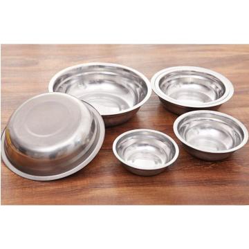 1PC New 6 Size Stainless Steel Soup Bowls Multi-function Round Soup Pot Soup Palte Dishes Kitchen Tools LF 133