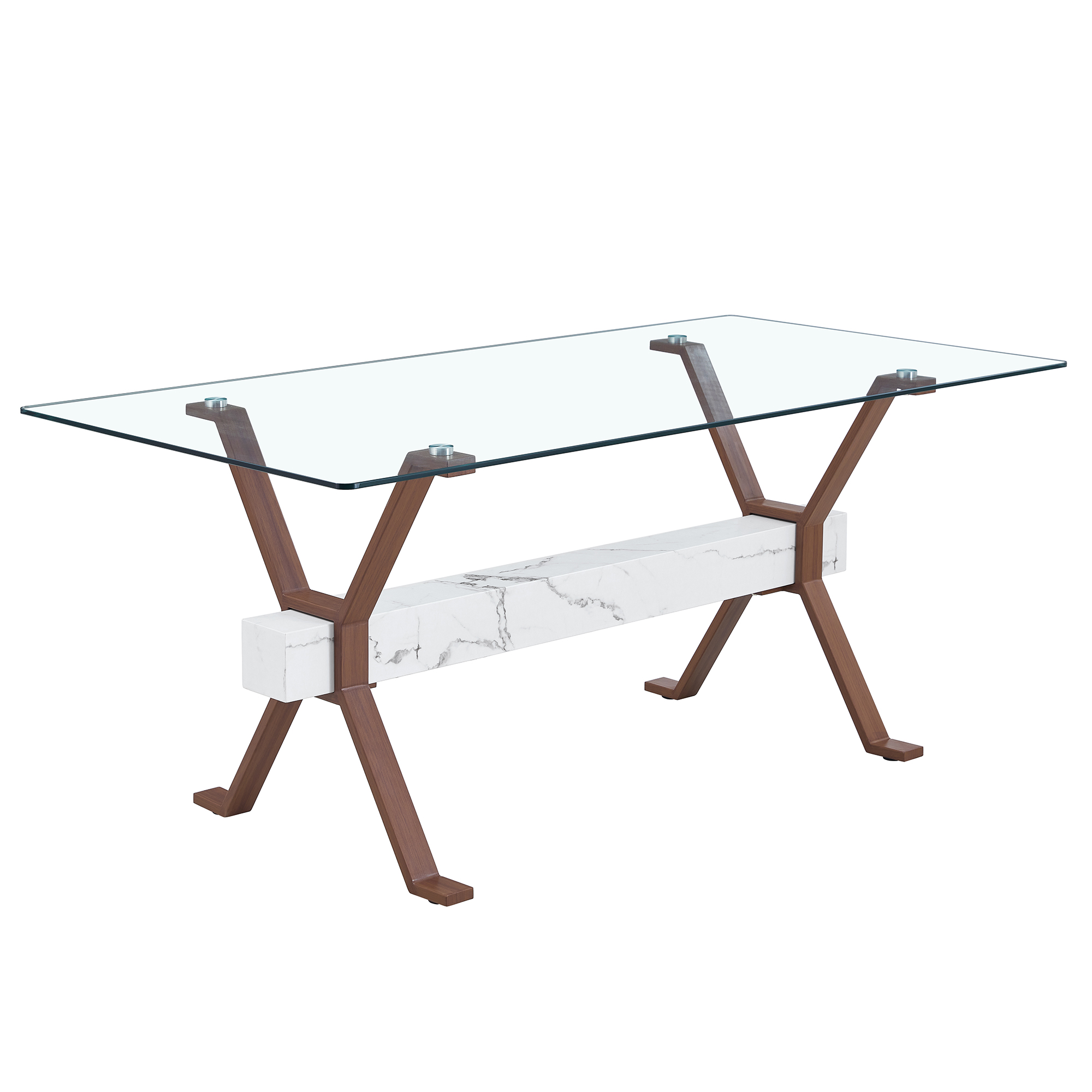 high end glass dining table design