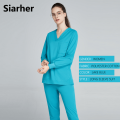 New Unisex Medical Surgical Uniform lab coat Hospital Nurse Uniform Beauty salon Dentist clinic pharmacy Pet veterinar Uniform