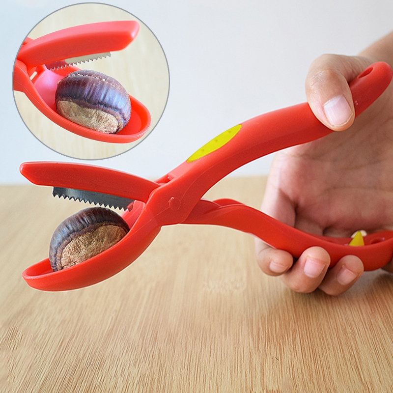 High Quality Chestnut Cutter Walnut Pliers Clamp Clip Cracker Kitchen Tool Supplies Creative Oct-24A