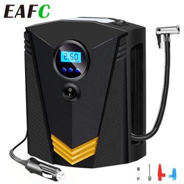 EAFC Car Portable Air Compressor Pump 150 PSI Digital Tire Inflator DC 12 Volt Auto Aire Pump for Car Motorcycle LED Light