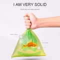8 Rolls/120Pcs Green Plastic Waste Bag Pick-Up Toilet Bags Feces Bags Thicken Pet Waste Bags Garbage Durable Cleaning Waste Bag