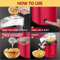 Household Children's Automatic Popcorn Machine White Mini Small Corn Popcorn Machine Bakeware Baking Pastry Tools#g30
