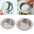 Kitchen Sink Strainer Waste Plug Drain Stopper Filter Basket Stainless Steel New 2017