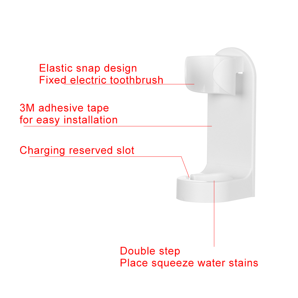 Fashion Electric Toothbrush Wall-Mounted Holder Protect Brush Head Stand Rack Toothbrush Organizer Space Saving Tooth Brush Base