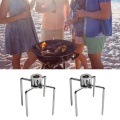 2 Pcs Stainless Steel Grill Rotisserie Forks Multifunctional Four-claw Barbecue Fork Home Kitchen Outdoor Barbecue Accessories
