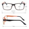 SHINU Magnetic Polarized Clip on Sunglasses with Optical Frame Prescription Myopia Len Night Vision Glasses Driving Dual Purpose