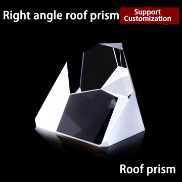 Right-angle roof prism 33.5mm rotating image prism special k9 material suitable for optical light path can be customized