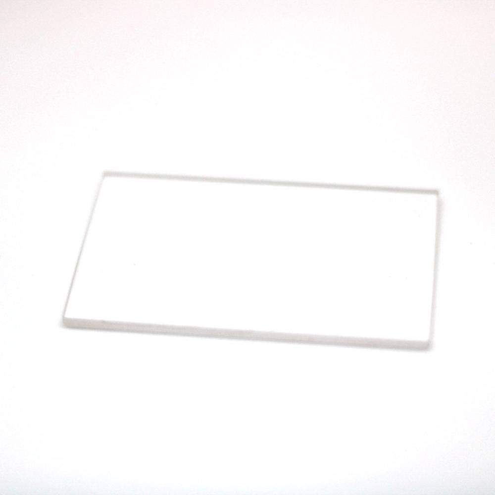 transparent short uv size 205x130x1mm quartz fused silica glass plate