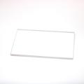 transparent short uv size 205x130x1mm quartz fused silica glass plate