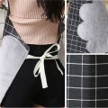 Kitchen Sleeveless Thicken Winter Apron Women,Water And Oil Proof Baking Cleaning Women Waist Apron With Hand Towel