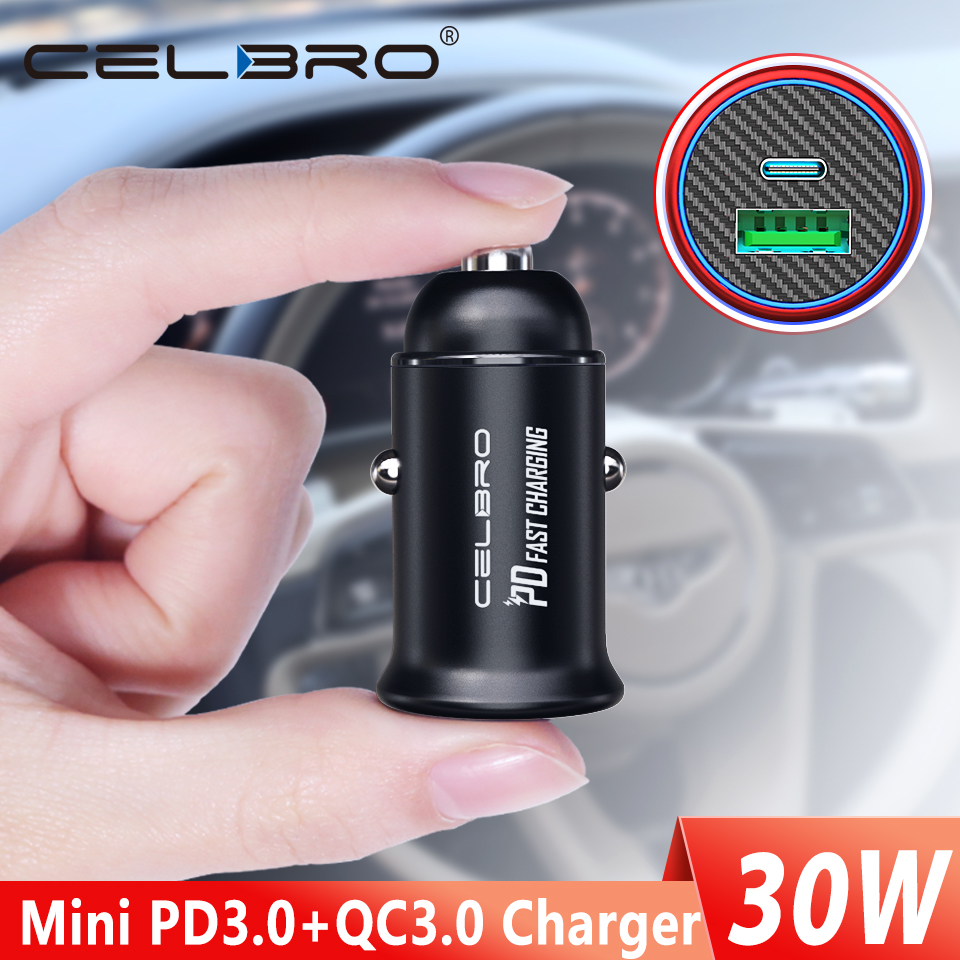 Quick Charge 4.0 3.0 USB PD Car Charger For iPhone 11 pro Max Samsung S20 Ultra Huawei QC4.0 PD Fast Charging Car Phone Charger
