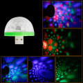 Holiday Lights LED Light E27 RGB Blub 220V 110V 3W 6W 85-265 5V USB Socket Stage Lamp Festival Christmas Double Balls Colorful
