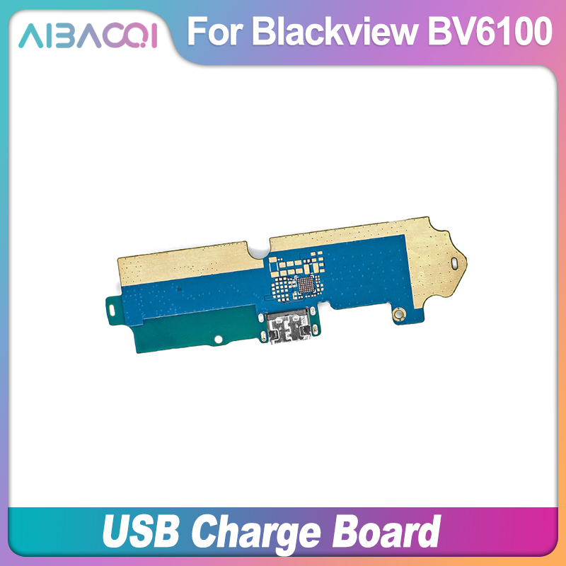 New Original usb plug charge board For Blackview BV6100 Mobile Phone Flex Cables charging module phone Mini USB Port