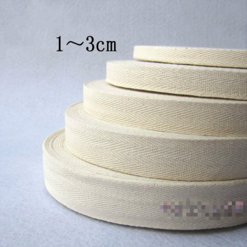 Cotton Webbing Tape Belting Fabric Strap Bag Making Strapping 10mm-32mm Width Sewing Clothes Craft Decoration