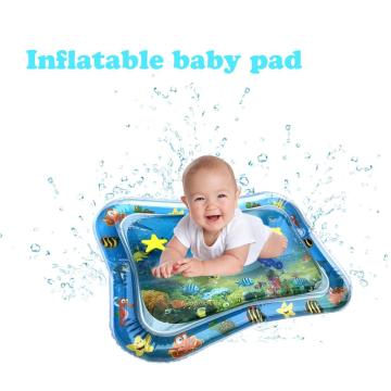 Baby Kids Water Play Mat Summer Inflatable Water Mat For Babies Safety Cushion Ice Mat Tummy Time Activity Playmat Toddler Toys