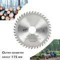 1pc 115mm 40 Teeth Circular Carbide Saw Blades Cutting Wood For Angle Grinder Saw Disc Wood Cutter Saw Blade For Cutting Wood