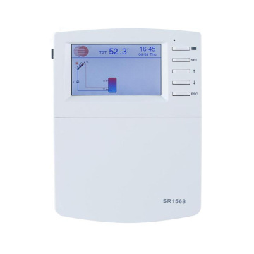 Best New Updated Solar Hot Water Heater Circulation Controller SR1568 Preheat Heating Return Function/Blocking Protection Etc
