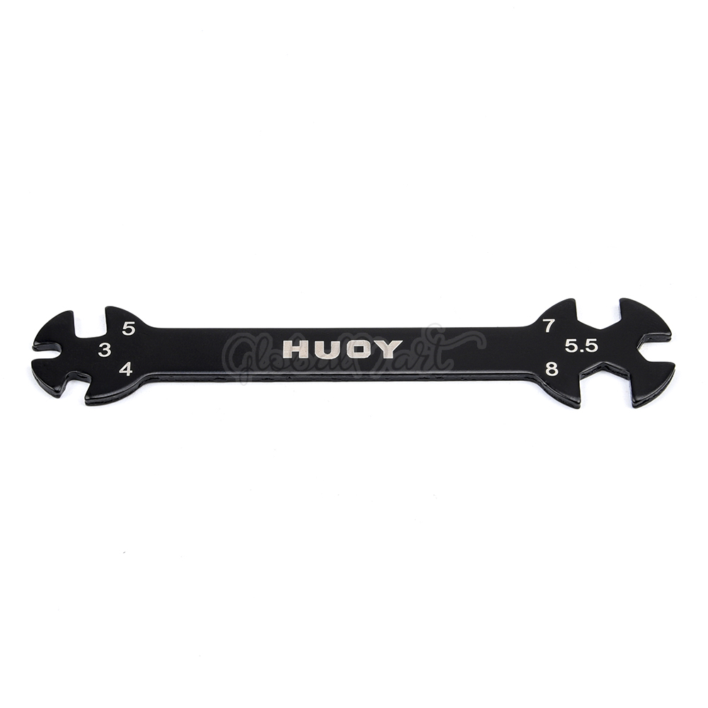 6 in 1 RC Hudy Special Tool 3/4/5/5.5/7/8MM Wrench for Turnbuckles & Nuts