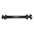 6 in 1 RC Hudy Special Tool 3/4/5/5.5/7/8MM Wrench for Turnbuckles & Nuts