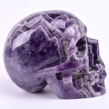 1000g Natural Crystal Craft Home Decorative Dreamy Amethyst Crystal Skull Head