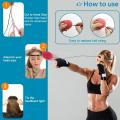 Boxing Fight Ball on String Reflex Fitness Punching Head Bands Set Improving Speed Reaction Hand Eye MMA Training Accessories