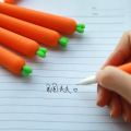 Novelty Fresh Carrot Gel Pen Kawaii 0.5mm Black Ink Pens Promotional Birthday Gift Stationery School & Office Supply