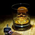 3D Skull Ice Mold Skull Shape Chocolate Mould Silicone Cold Drinking Ice Cube Maker Tray Ice Cream DIY Whiskey Wine Ice Tray