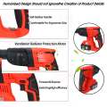 88V/128V/228V Multifunction Rechargeable 110-240V Electric Cordless Brushless Hammer Impact Power Drill with Lithium Battery