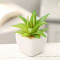 Green Artificial Succulents Plants Home Garden Bedroom Balcony Desktop Table Mini Bonsai Wedding Party Decoration Fake Plants