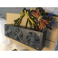 Lapsaipc 2600W Switching Power Supply New and original Mining machine Miner 94% High Efficiency supports 8-12 GPU 180V to 240V