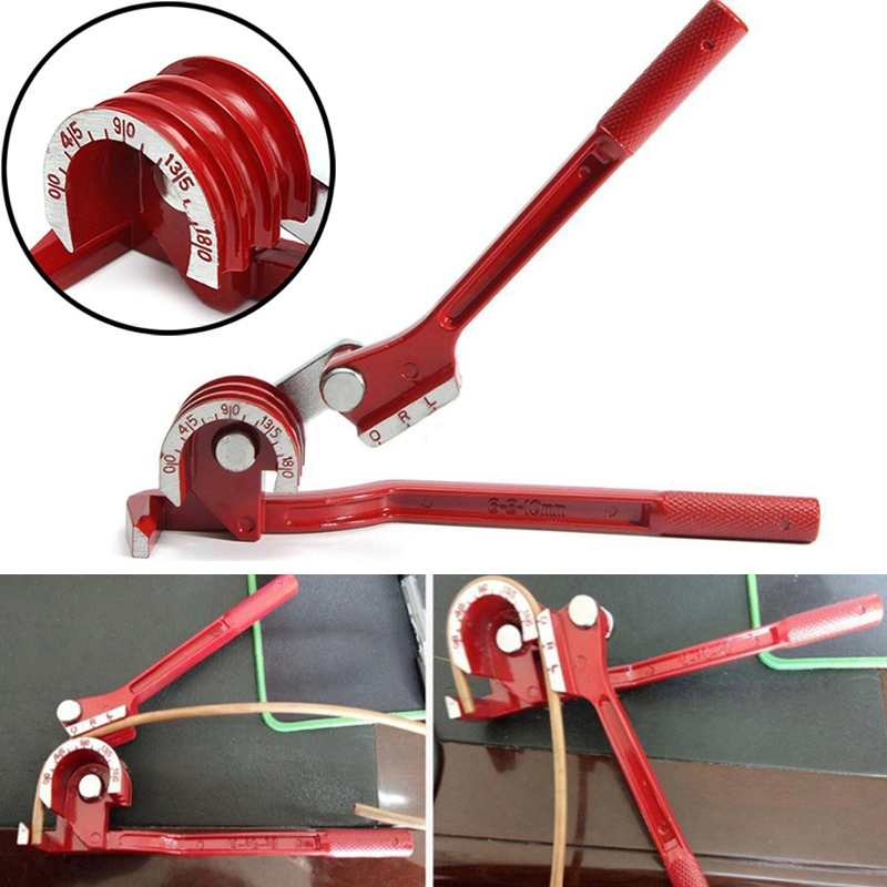 Newly 3-in-1 Manual Pipe Bender Aluminum Alloy 180 Degree Pipe Bending Tool XSD88