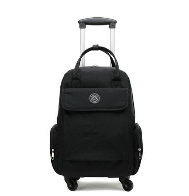 Women Travel Trolley Bags travel luggage bags on wheels trolley Backpacks carry on luggage bags Oxford Rolling Wheeled Backpack