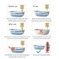 2500W Floating Electric Water Heater Boiler Heating Portable Immersion Reheater