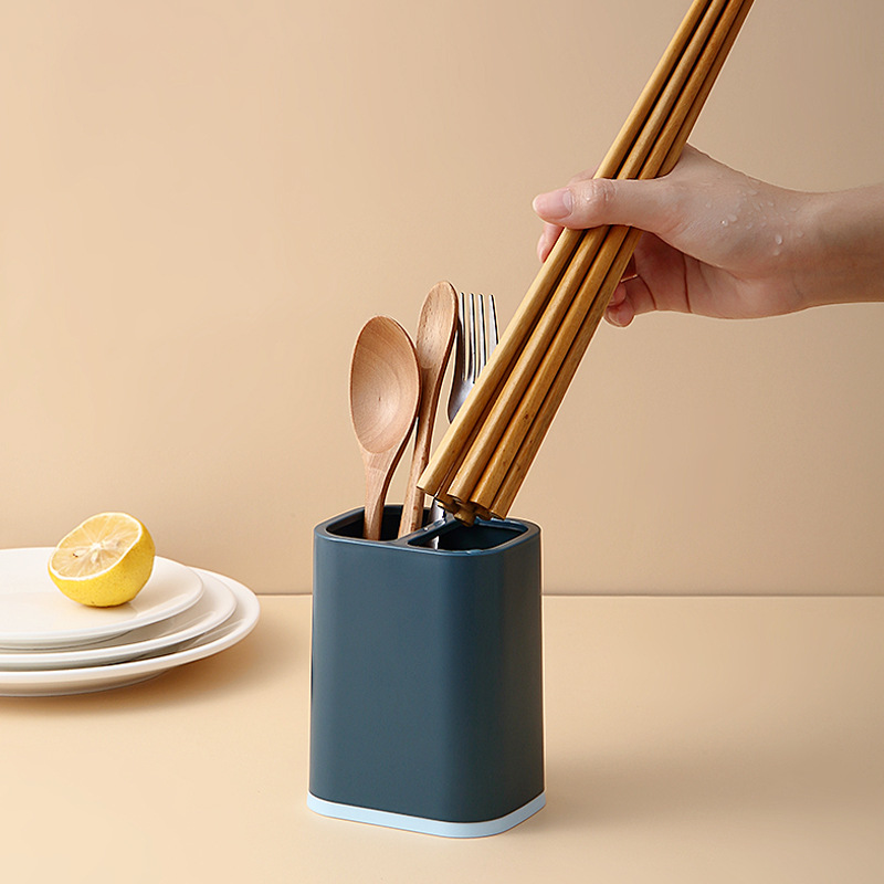 Wall-mounted Cutlery Holder for Kitchen Chopsticks Cage Rack Drain Anti-moisture Basket Home Kitchen Tableware Spoon Storage Box