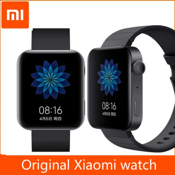 2020 Xiaomi Mi Watch GPS NFC WIFI Android Smart Watch Sports Bluetooth Fitness Heart Rate Monitor