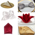 New 20"x20" Square Satin Napkins 50 x 50cm Handkerchief For Weddings,Party, Catering Events, Hotels And Restaurants Decorations
