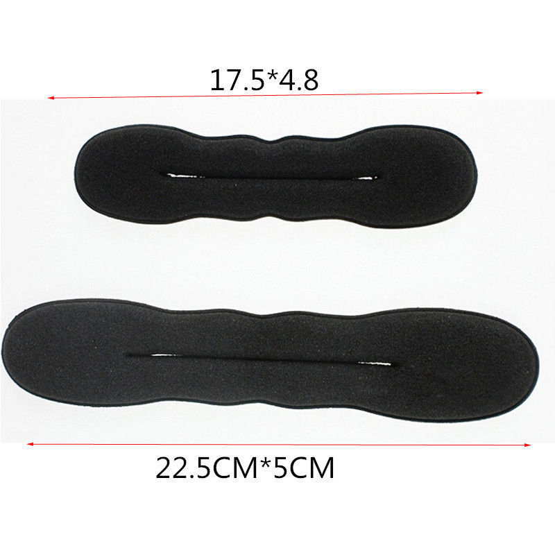 2 Pc (One Big another is Smal) Hair Styling Magic Sponge Clip Foam Bun Curler Hairstyle Twist Maker Tool New Arrival