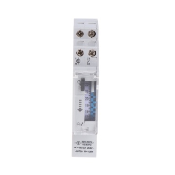 110-240V 16A 15 Minutes Mechanical Timer 24 Hours Programmable Din Rail Timer Time Switch Relay Measurement Analysis Instruments
